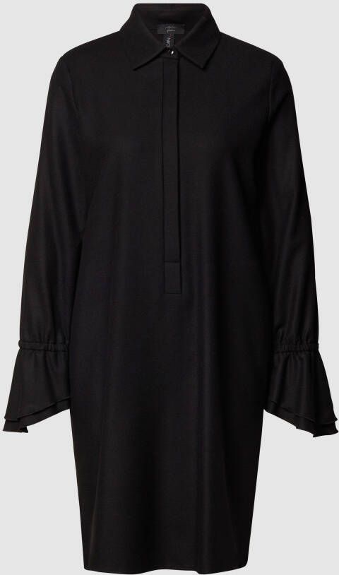 Marc Cain Knielange jurk met viscose en wol