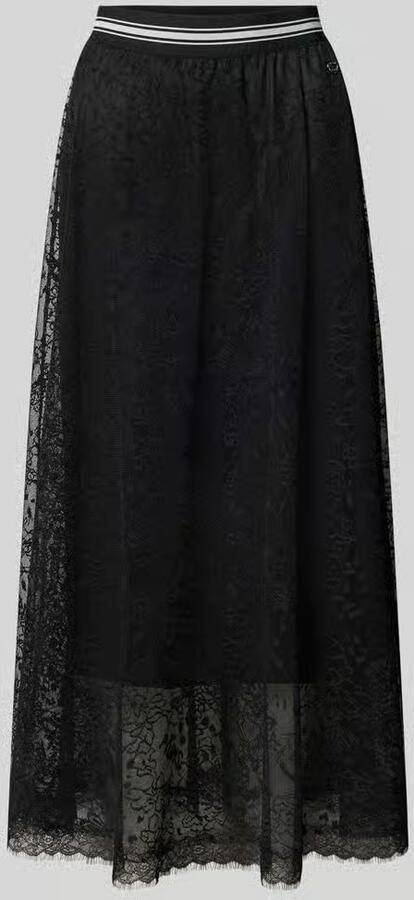 Marc Cain A-lijn maxi-rok in kantlook