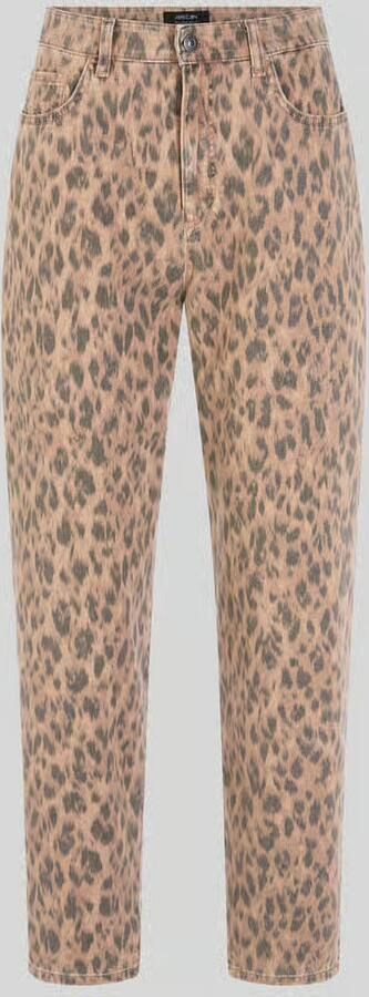 Marc Cain Barrel jeans met denimstructuur