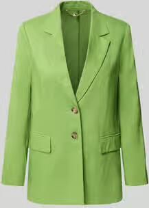 Marc Cain blazer van linnenmix met klepzakken