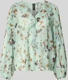 Marc Cain Blouse in all-over look met volants