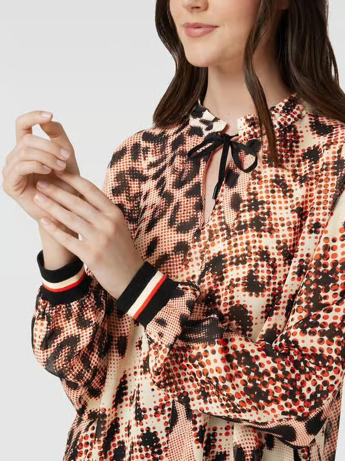 Marc Cain Oversized Viscose-Cr?pe Blouse Roze Dames - Foto 3