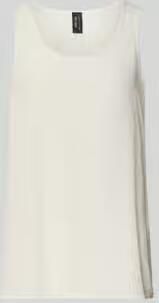 Marc Cain Blouseshirt met ronde hals en labeldetail