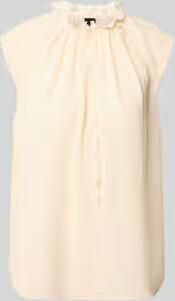 Marc Cain Blouseshirt met ruches en kapmouwen