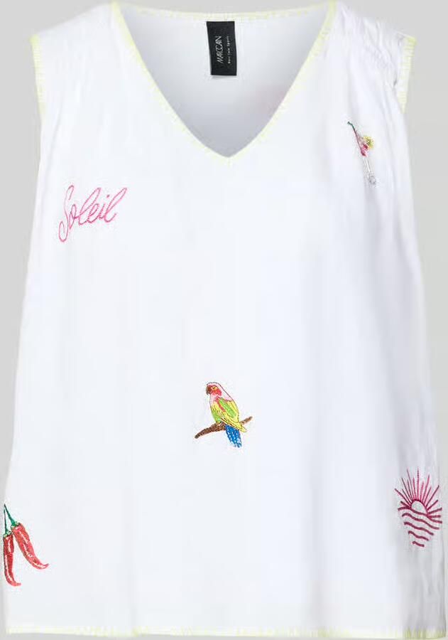 Marc Cain Blousetop met stitchings - Foto 2