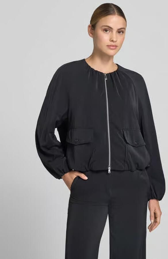 Marc Cain Blouson met tweewegritssluiting en pattetassen - Foto 2