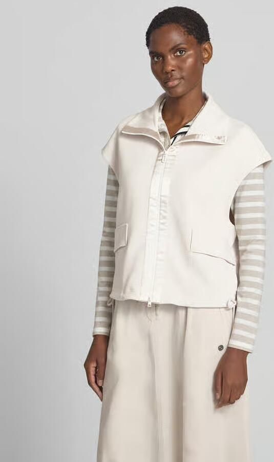 Marc Cain Bodywarmer met opstaande kraag en klepzakken - Foto 2