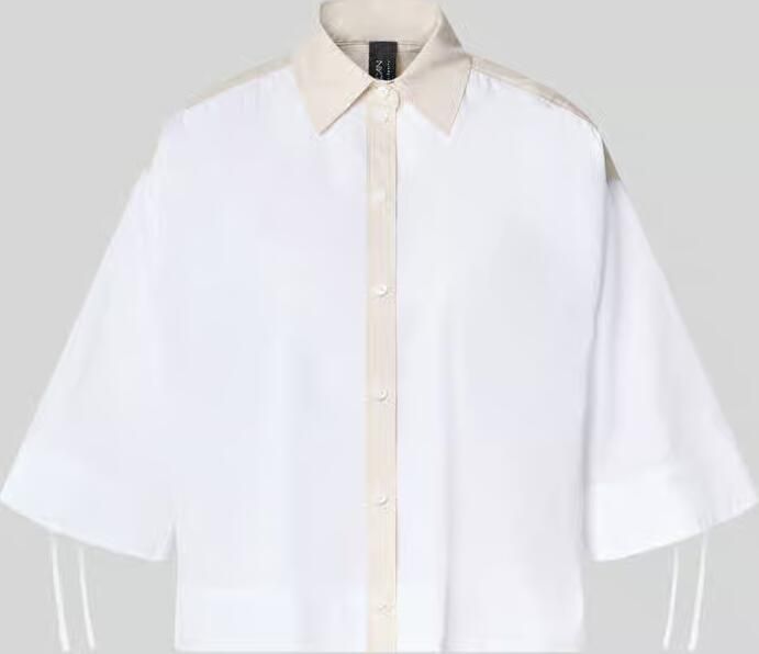 Marc Cain Boxy fit blouse met 3 4-mouw