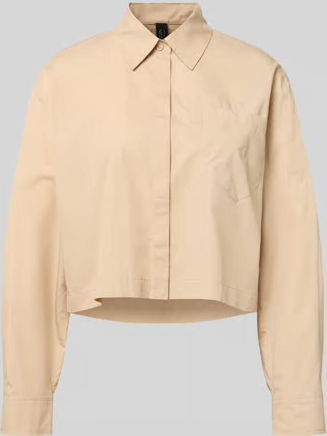 Marc Cain Boxy fit blouse met borstzakken
