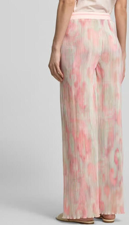 Marc Cain Broek in all-over look met elastische band - Foto 3