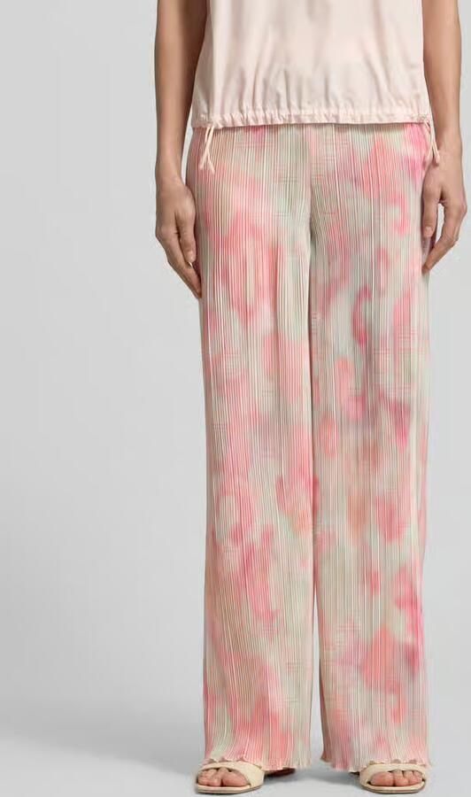 Marc Cain Broek in all-over look met elastische band - Foto 2