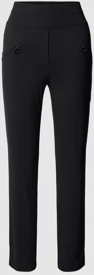 Marc Cain Verhoog je stijl met slim-fit broeken Black Dames