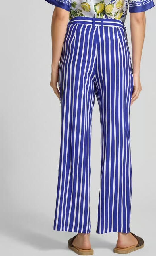 Marc Cain Broek van viscose in allover-look