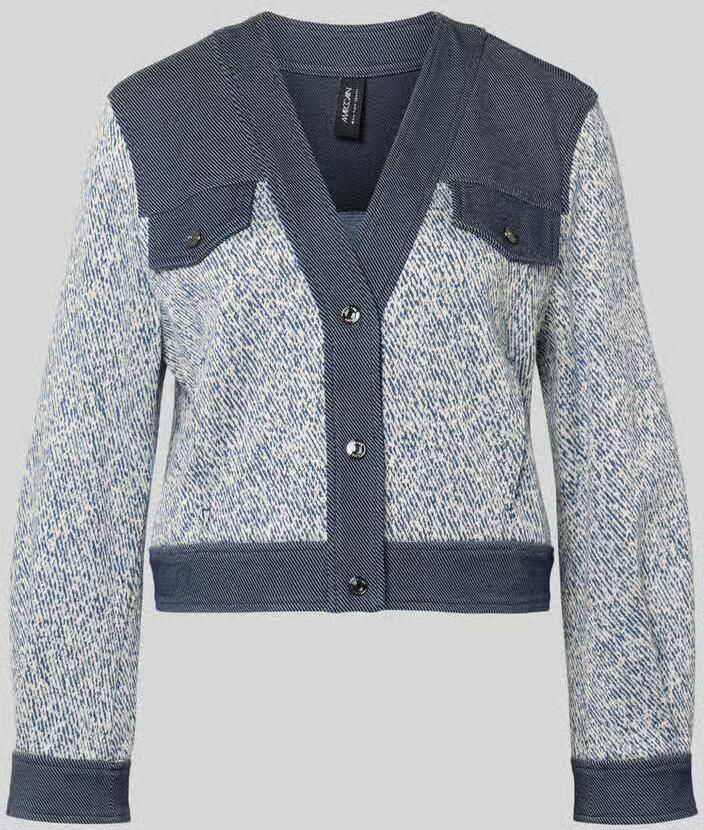 Marc Cain Cardigan van Viscosemix met V-hals