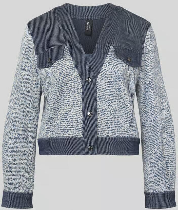 Marc Cain Cardigan van Viscosemix met V-hals - Foto 2