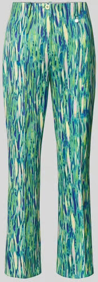Marc Cain Feminine fit broek in all-over look