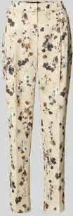 Marc Cain Feminine fit broek in all-over look
