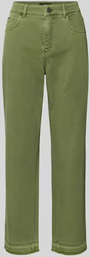 Marc Cain Feminine fit jeans met franjes en steekzakken - Foto 2