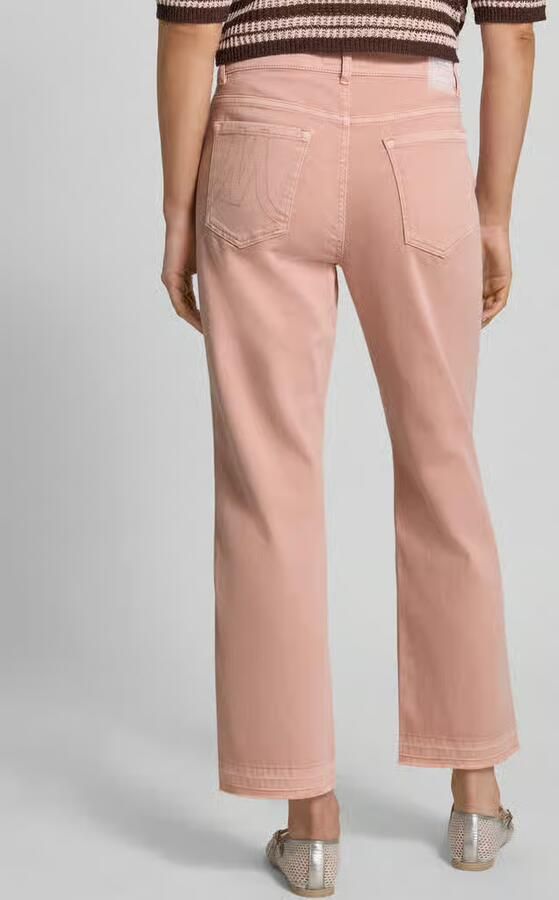 Marc Cain Feminine fit jeans met franjes en steekzakken - Foto 3