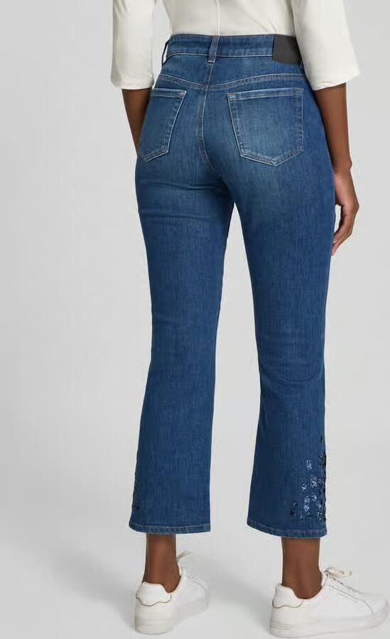 Marc Cain feminine fit jeans met pailletten - Foto 3
