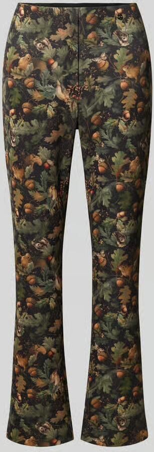 Marc Cain Smalle broek met elastische band