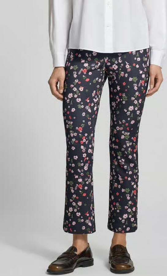 Marc Cain flared fit legging in verkorte pasvorm - Foto 2