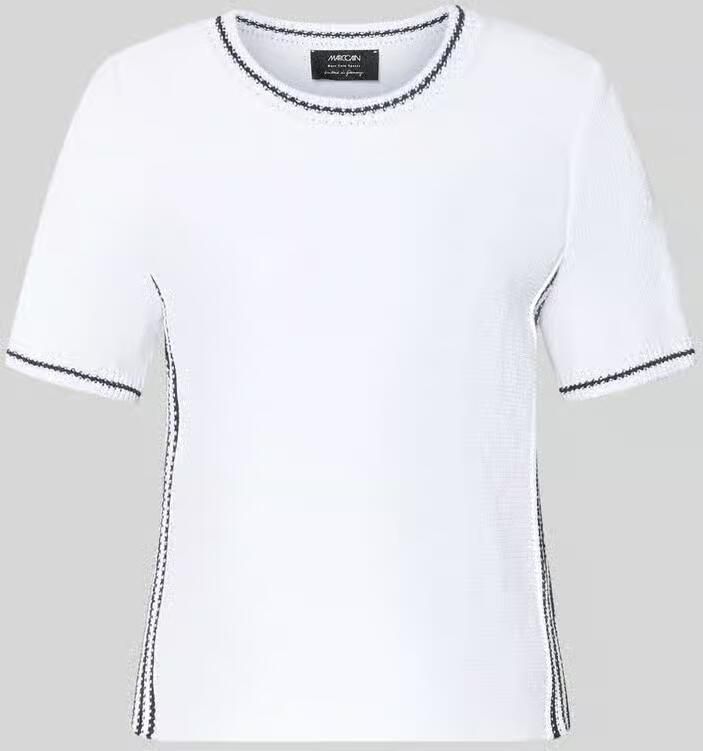 Marc Cain Gebreid shirt met contraststrepen - Foto 2