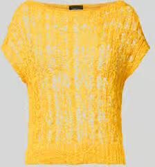 Marc Cain gebreid shirt met ronde hals