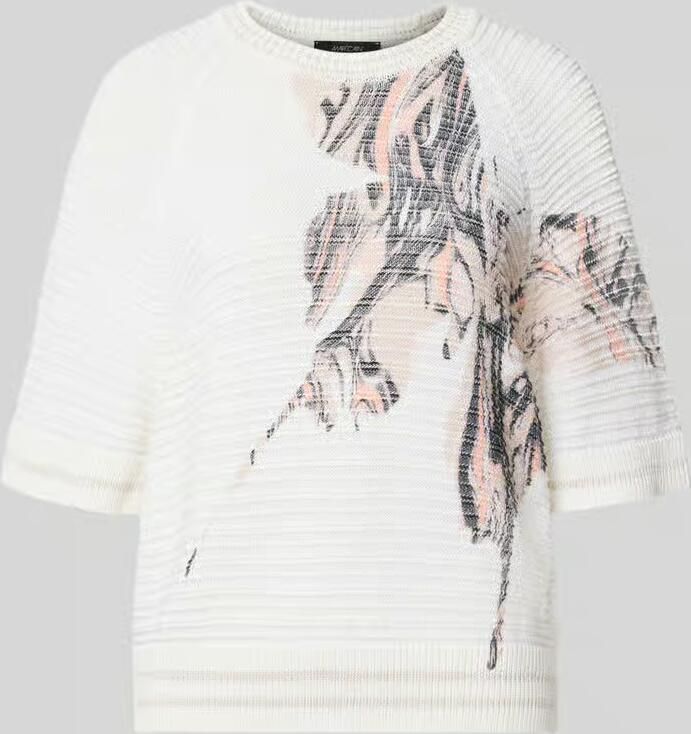 Marc Cain gebreid shirt met ronde hals