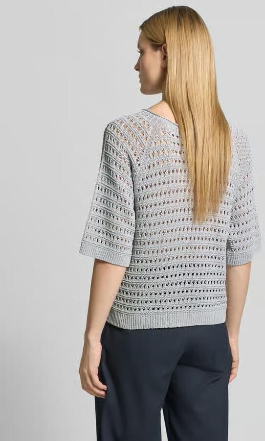 Marc Cain Gebreide pullover met 1 2-mouwen - Foto 3