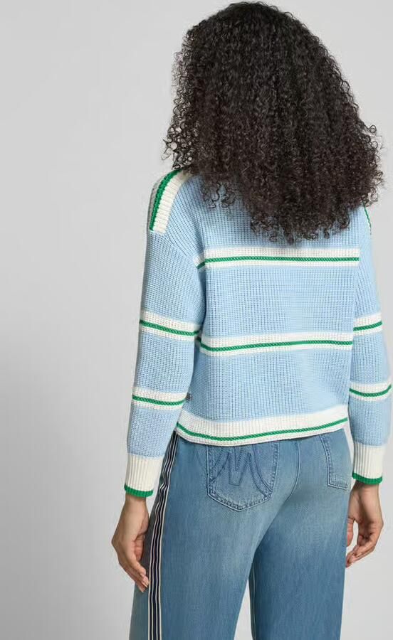 Marc Cain Gebreide pullover met boothals