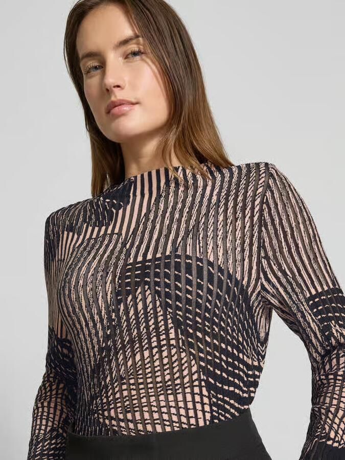 Marc Cain Gebreide pullover met opstaande kraag - Foto 2