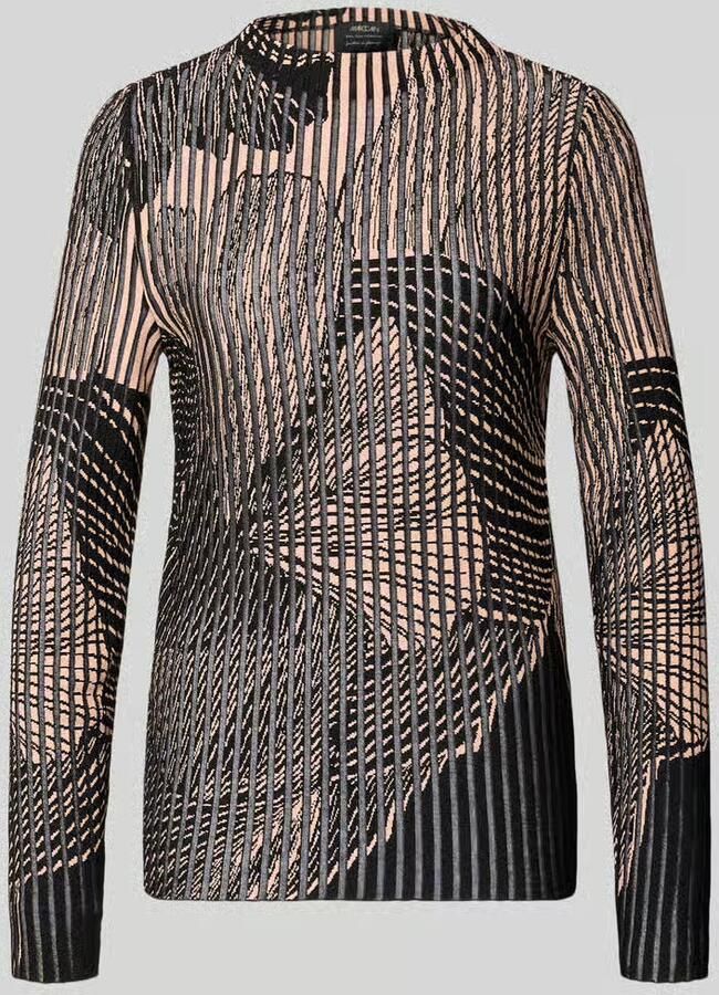 Marc Cain Gebreide pullover met opstaande kraag