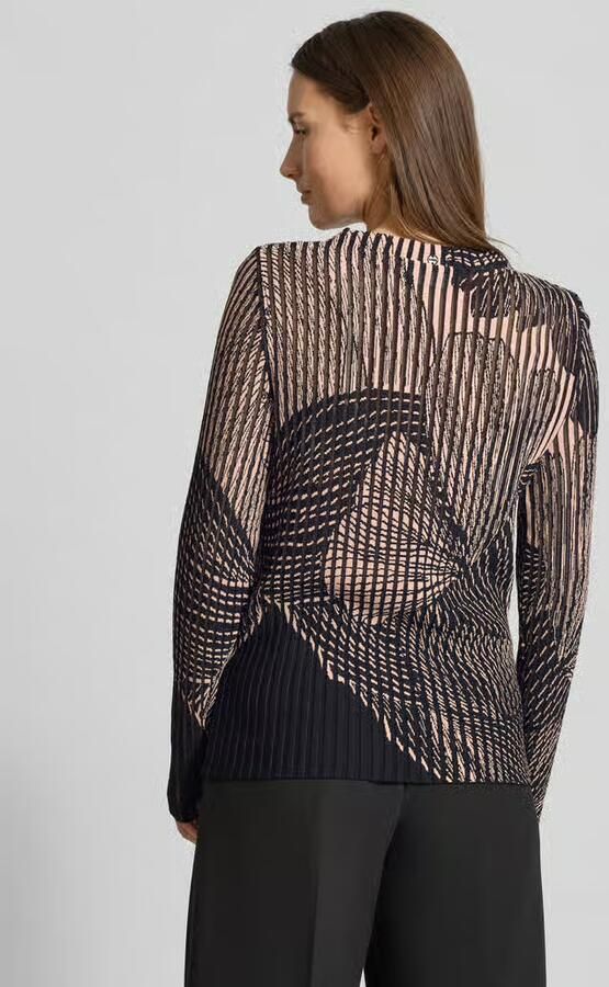 Marc Cain Gebreide pullover met opstaande kraag