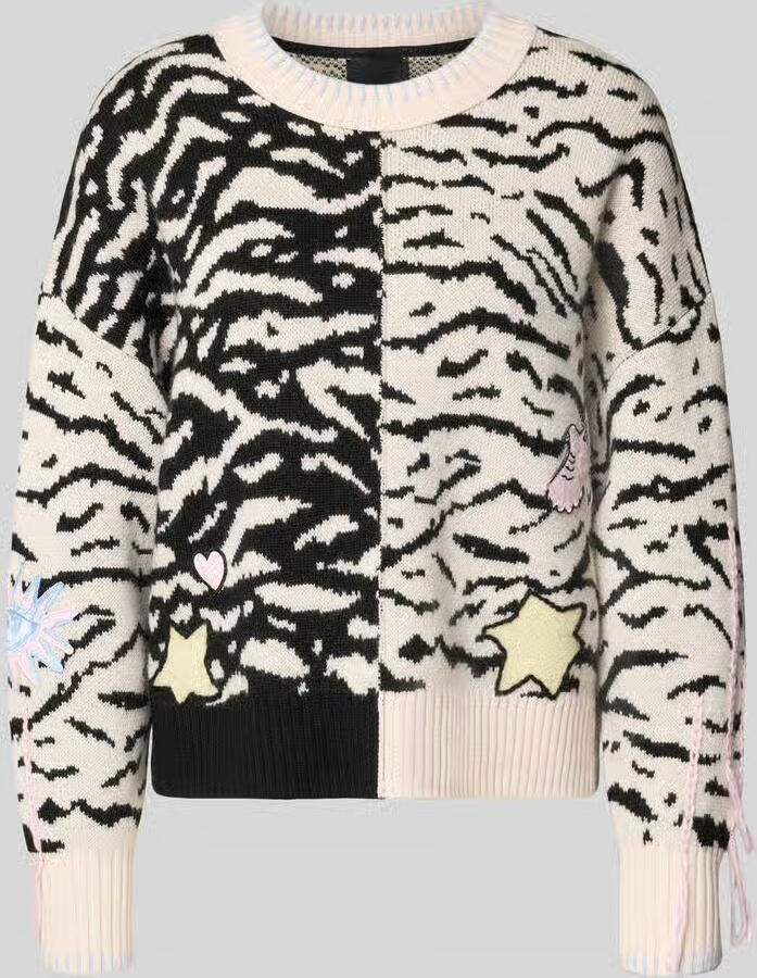 Marc Cain Gebreide pullover met ribboorden