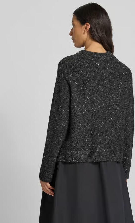 Marc Cain Gebreide pullover met siersteentjes