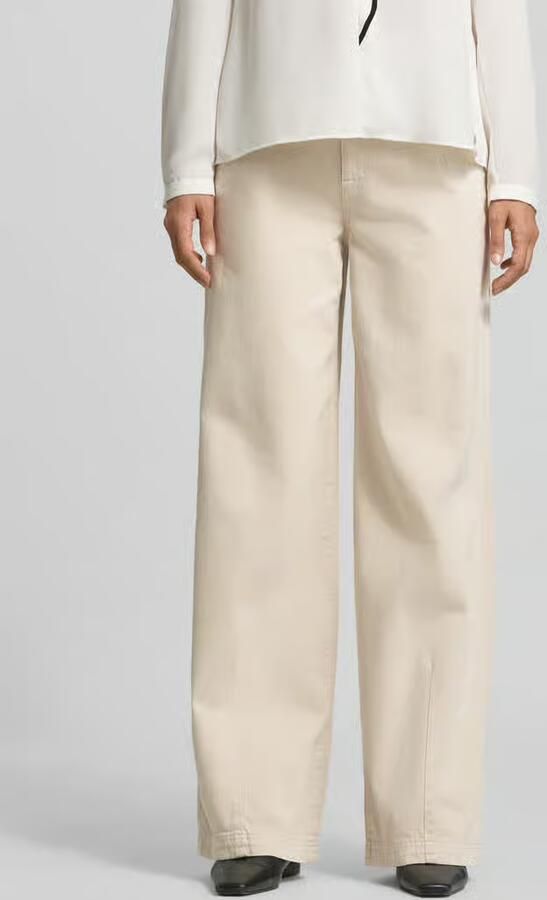 Marc Cain High waist wide fit jeans met steekzakken - Foto 3
