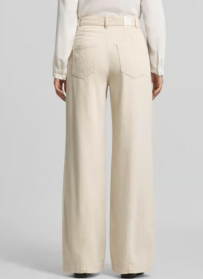 Marc Cain High waist wide fit jeans met steekzakken - Foto 2