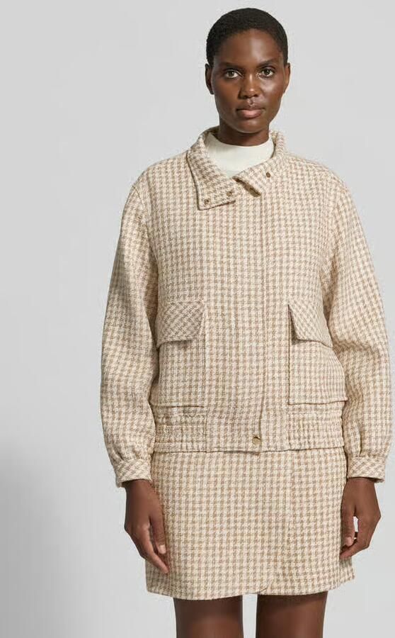 Marc Cain Jack in all-over look met klepzakken - Foto 2