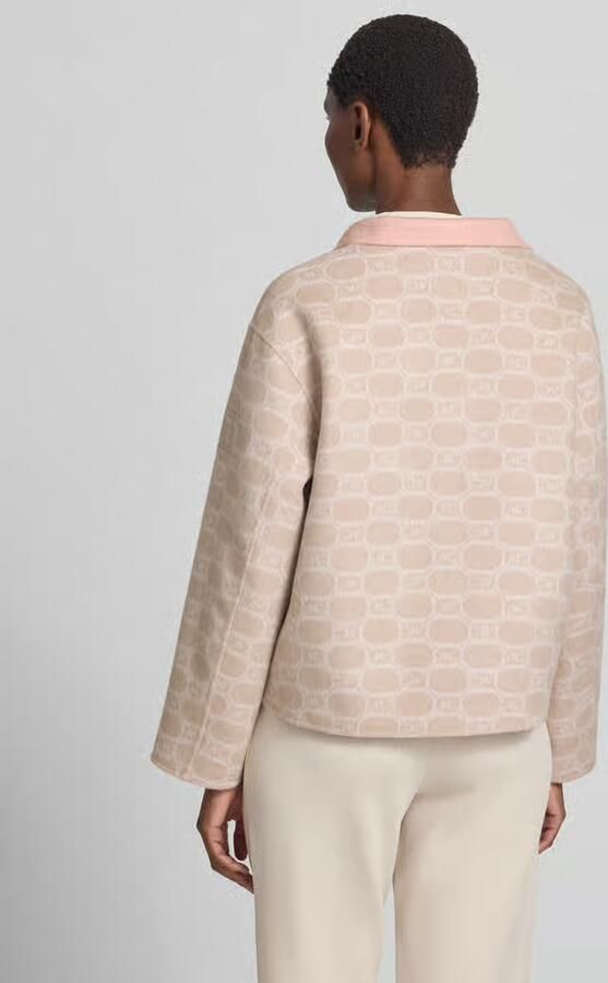 Marc Cain Jack in all-over look met opstaande kraag - Foto 2
