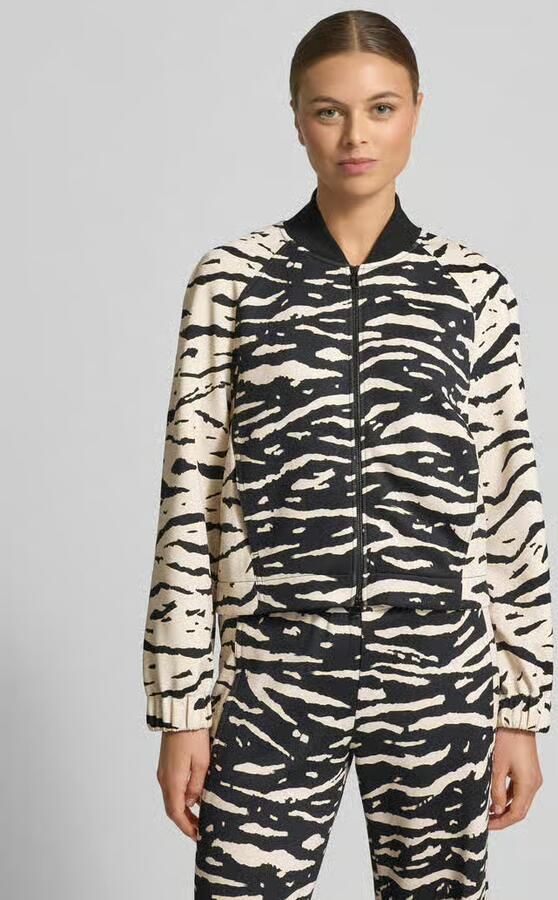 Marc Cain Jack in all-over look met tweewegritssluiting - Foto 4