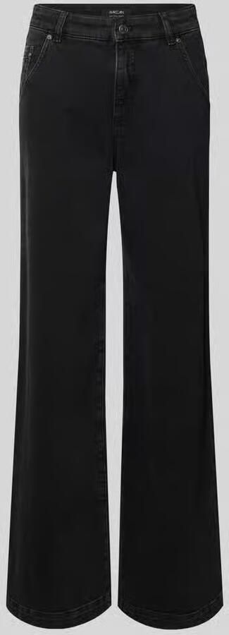 Marc Cain Jeans met wijde pijpen en steekzakken