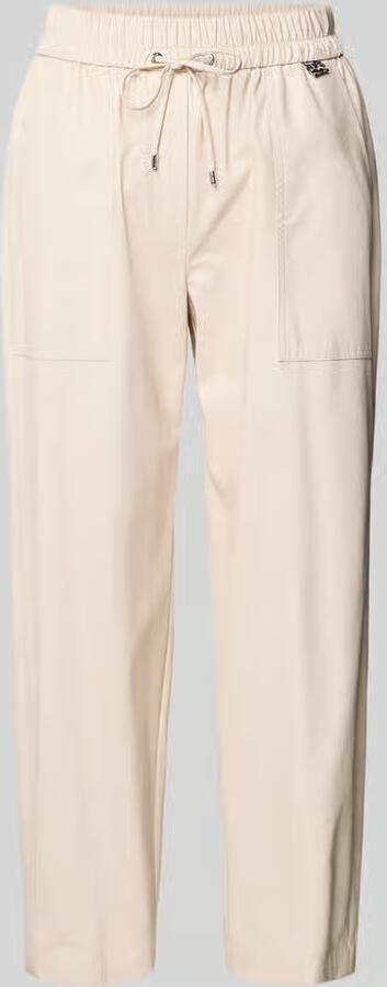 Marc Cain Joggingbroek van viscosemix met elastische band