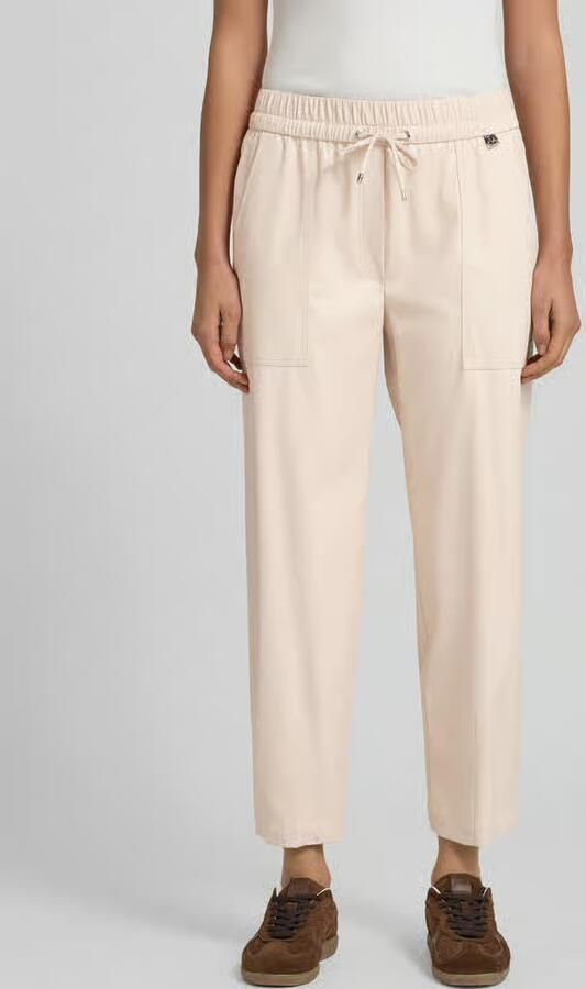 Marc Cain Joggingbroek van viscosemix met elastische band