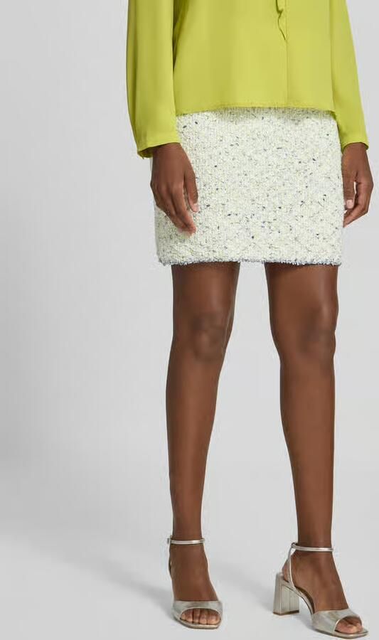 Marc Cain Knie-lange rok in bouclé-look - Foto 2