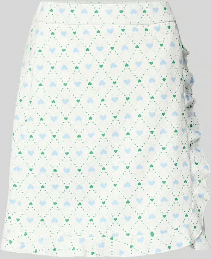 Marc Cain Knie-lange Rok met ruches