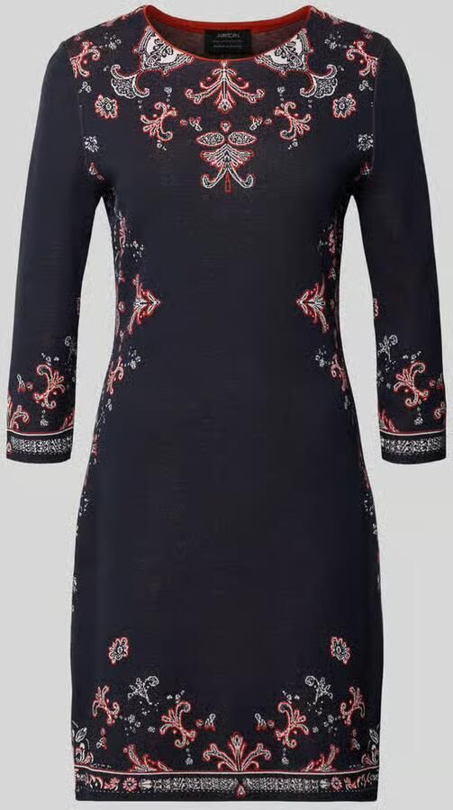 Marc Cain Knielange jurk met viscose