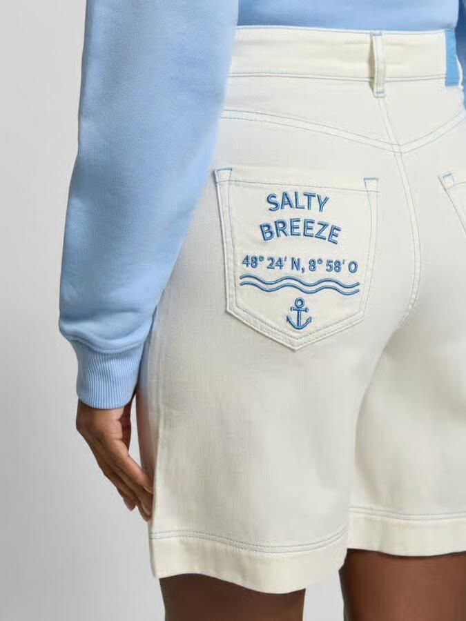 Marc Cain korte jeans met steekzakken