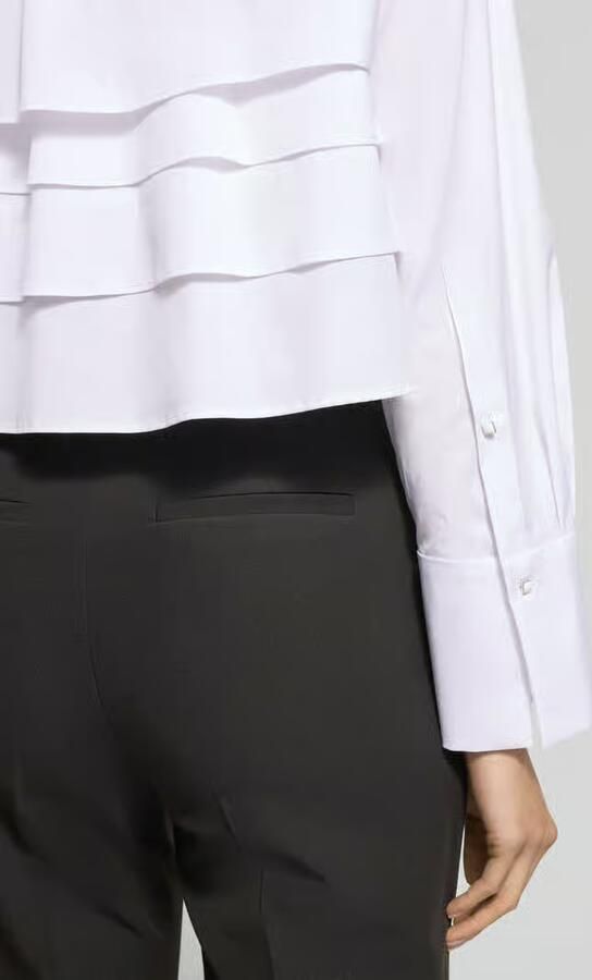 Marc Cain Korte overhemdblouse met knoopsluiting - Foto 2