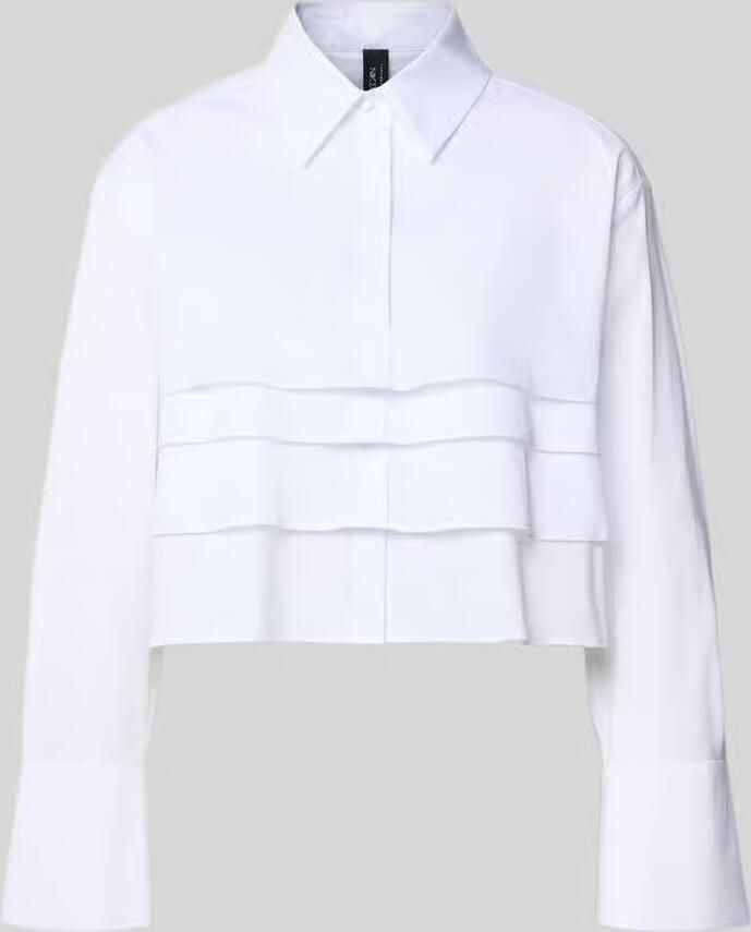Marc Cain Korte overhemdblouse met knoopsluiting